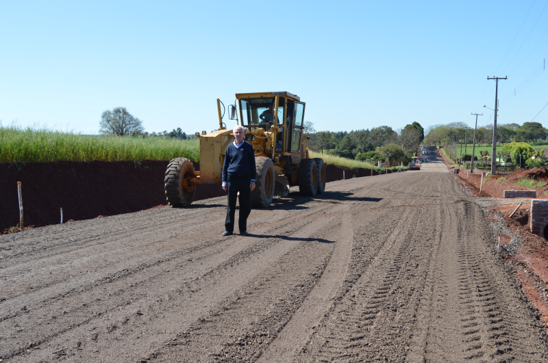 Obras de acesso ao Distrito de Buriti segue em ritmo acelerado